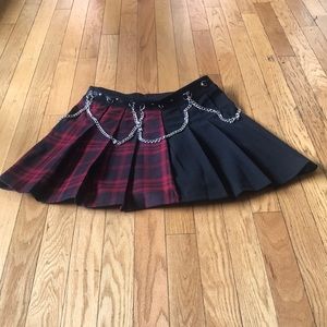 Forest Ink, Women’s Tarted Pleated Chain Skirt